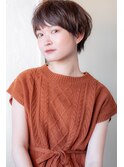 【elfo】巻かずにショートスタイリングで旬な顔に