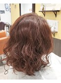 ふわっと軽やかな春パーマ♪