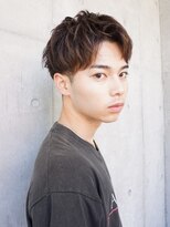 マイロ(mailo) ツーブロックショート×かき上げニュアンスマッシュ