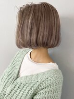 アイティーバイアルバム 松戸店(IT by ALBUM)&nbsp;アッシュベージュ_カーキグレージュマッシュショート_ba318872