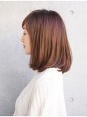 モテ髪×さらつや×重めミディアム