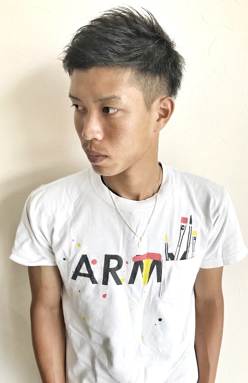 【メンズ限定】メンズカット+炭酸ショートヘッドスパ￥5500