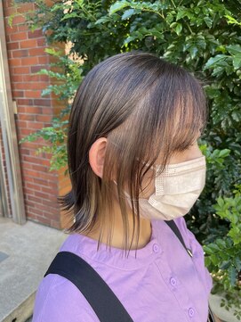 セライロ 千葉(celilo) 切りっぱなし×インナーカラー◎