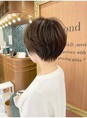 浦和ショートヘアショートカット白髪ぼかし白髪染めボブ40代50代