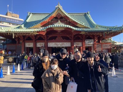 新年は神田明神で参拝からスタート♪♪♪