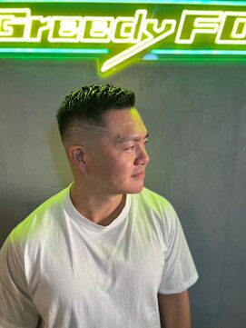 グリーディーフォックス 代々木(Greedy FOX) 波巻き/ハイライト/マッシュパーマ/ウルフ[シェービング]