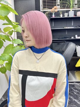 チュダック(ChuDuck) 韓国風《ペールピンク》ハイトーン/ケアブリーチ/ダブルカラー