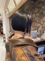 ラック(LUCK)&nbsp;切りっぱなしボブ/エアリーロング/美髪/ピンクブラウン/船橋