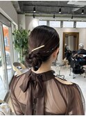【ADORE 横浜】タイトシニヨンアレンジ×お呼ばれヘアセット
