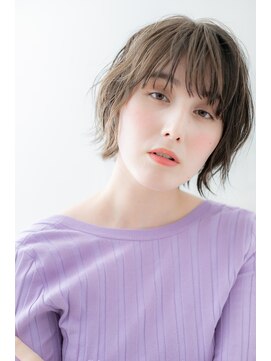 フィーユ 郡山安積店(FEYU) 前髪/アンブレラカラー/こなれミディ/ウェーブパーマ/安積33