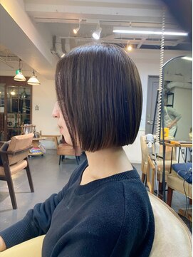 ポタム 東中野(potamu) パツっとボブ