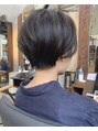ヘアーループセラデザインワークス(Hair ruup Sela design works) 黒髪でも柔らかく見えるように、動きのあるショートヘア◎