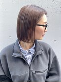 切りっぱなしボブ