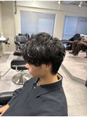 メンズマッシュ×シャドウパーマ