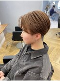 ブラウンニュアンスセンターパート