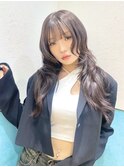 ウルフレイヤーカット顔周りカット前髪カット韓国ロング/立川