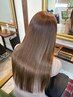 【くせ毛にさよなら、艶美髪♪】カット+縮毛矯正+髪質改善トリートメント×3