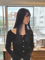 オンド 中目黒(ond) インナーフェイスフレーミングのブルーラベンダー