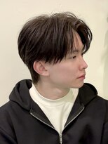 ビューエヒメ(VIEW EHIME)&nbsp;韓国フェザーショートブルーブラック10代20代30代