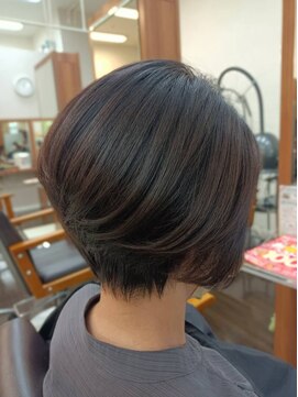 シーズンプラス(SEASON PLUS) 白髪染め【SEASON PLUS 森田】ショートグラデーション NO10