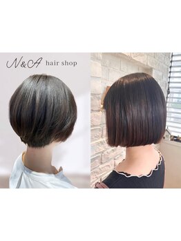 ヘアセットでごまかせないショートはカットが肝心！骨格や頭の形に合わせたスタイルを提案いたします◎