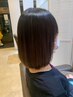 初めての方☆鵜澤指名・女性限定☆高校生カット+前髪ストレート+バブル￥7000