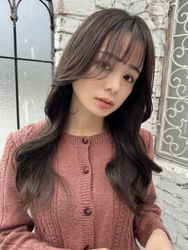 ロンドプランタン 恵比寿(Lond Printemps) ラベンダーミルクティー/暗めカラー/レイヤーカット/韓国/恵比寿