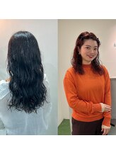 乾かすだけで動く。崩れず、抜け感が続くデザインパーマはSyuriにお任せください