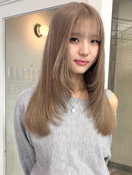 ミルクティベージュ/ダブルカラー