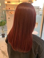 ルルバイアズール 草加店(LULU by azule)&nbsp;ダブルカラー，レッド，ツヤカラー【草加】