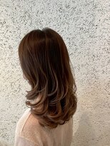 DAMANI 表参道 髪質改善/ヘッドスパ/ハイライト/白髪染め/白髪ぼかし/縮毛矯正&nbsp;似合わせカット/ミディアムレイヤーカット[表参道駅]