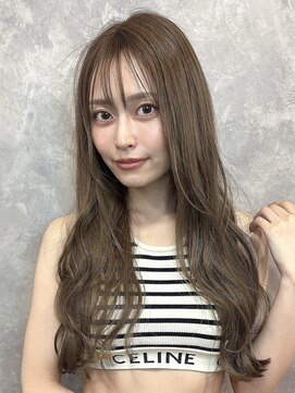 シオヘアーセカンド 西新2号店(Sio.hair 2nd) 赤み消しカラー【オリーブグレージュ】