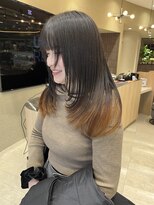 ヘアーザラブズラフズ オーガニカ 北九州(HAIR THE LOVES LAUGHS ORGANICA) ハイレイヤー×エンドカラー