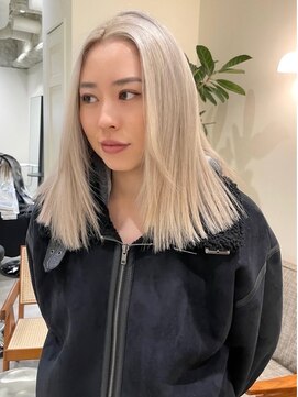 ハーパーズ 渋谷(harpers) ホワイトブロンドロブ