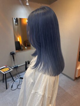 ミリ 北千住(millit) ブリーチカラー/ペールブルー