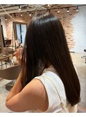 デザインカラー暗髪ロング10.18