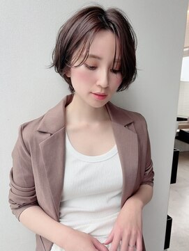 ケーツー エソラ池袋店(K-two) 大人ショートカット*前髪ありショートボブ*顔周り*30代40代50代