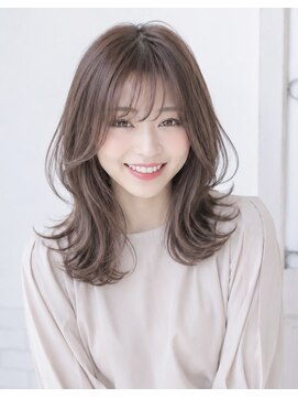 タブー 岐阜店(TABOO) 岐阜レイヤーカットベージュ透明感スタイル