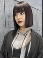アルバム 池袋(ALBUM) ぷつっとしたライン感のボブ人気です!似合う長さご提案します!