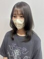 リノデイジー 南浦和(LinoDaisy)&nbsp;暗めだけと軽く見える透明感カラー×顔まわりレイヤー