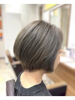 ティーシースペース 元住吉店(T.C.SPACE)&nbsp;白髪ぼかしカラー × グレージュ