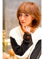 ミラバイグリーン(Mira by green)&nbsp;☆キャラメルベージュ×愛されボブ☆-Bob-