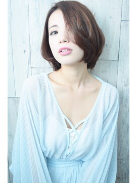 ラウンジ モリオ イケブクロ(Lounge MORIO Ikebukuro) 【morio池袋】内巻きワンカールの大人かわいい愛されボブ