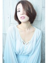 ラウンジ モリオ イケブクロ(Lounge MORIO Ikebukuro) 【morio池袋】内巻きワンカールの大人かわいい愛されボブ