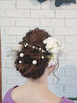 ヘアークリアー 蕨 成人式ヘアアレンジ