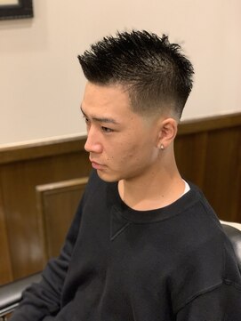 ヒロギンザバーバーショップ 神楽坂店(HIRO GINZA BARBER SHOP) ザクザクスキンフェード