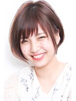 モニカ 西宮北口(Monica)&nbsp;【西宮初♪ボブ専門店】ダークグレージュ/ グラボブ/透け感