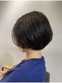 大人なシルエットグラデーションボブ