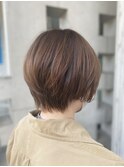 丸みショートカット