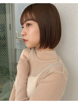 ミンクス 青山店(MINX) 【清水豊】大人ショートボブ 20代30代40代